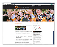 Création du portail Web du club de rugby à 13 d'Albi dans le Tarn (Occitanie) : Albi Rugby League XIII.
