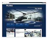 Participation à la création du portail web d'AIRBUS-HELICOPTERS