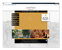 Création du site Internet du Domaine Château Clément Termes