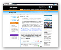 Création du portail de services web dealip.com
