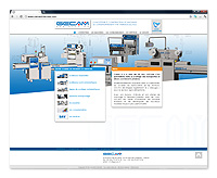 Création du site Internet de l'entreprise GECAM Engineering à Décines Charpieu : www.gecam.fr